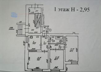 Продам 3-комнатную квартиру, 53 м2, Багратионовск, Пограничная улица, 60