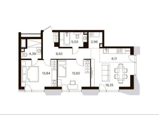 Продается 3-комнатная квартира, 70.8 м2, Хабаровский край, улица Истомина, 9