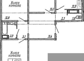 3-ком. квартира на продажу, 83.1 м2, Воронеж, улица Пескова, 6, Центральный район