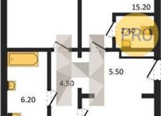 Продаю трехкомнатную квартиру, 86.7 м2, Новосибирск, улица Связистов, 13/2