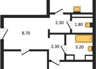 Продается 2-комнатная квартира, 66 м2, село Ямное, Просёлочная улица, 2к5