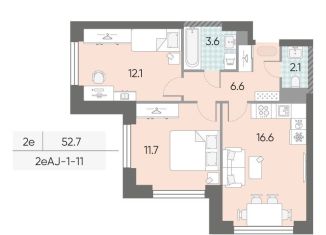 Продаю 2-комнатную квартиру, 52.7 м2, Москва, метро Нагатинская