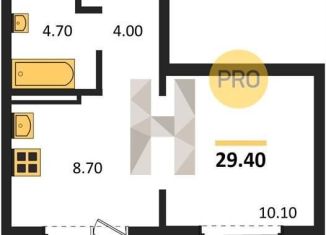 Продам 1-комнатную квартиру, 29.4 м2, Новосибирск, метро Студенческая, улица Связистов, 13/2