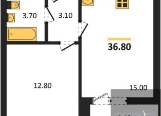 Продается 1-ком. квартира, 36.8 м2, Воронеж, Советский район, улица Полковника Богомолова, 1