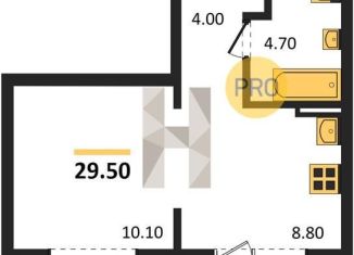 Продажа 1-комнатной квартиры, 29.5 м2, Новосибирск, метро Студенческая, улица Связистов, 13/2