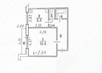 Продажа 1-ком. квартиры, 39.2 м2, Омск, 24-я Северная улица, 168/1, Центральный округ