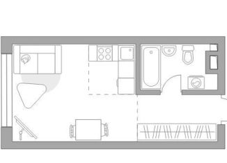 Квартира на продажу студия, 26.1 м2, Москва, район Западное Дегунино