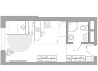 Продажа квартиры студии, 23.5 м2, Балашиха