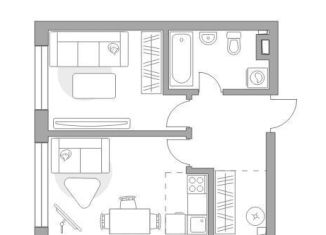 Продается 1-комнатная квартира, 39.1 м2, Москва, район Западное Дегунино