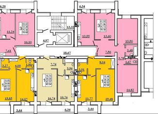 Продажа 1-ком. квартиры, 39.2 м2, Саратов, улица имени Фёдора Пяткова, 6