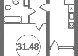 Продается 1-комнатная квартира, 31 м2, Сочи, Крымская улица, 89, ЖК Посейдон