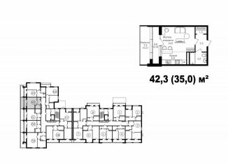 Продам квартиру студию, 35 м2, Керчь, улица Кирова, 76