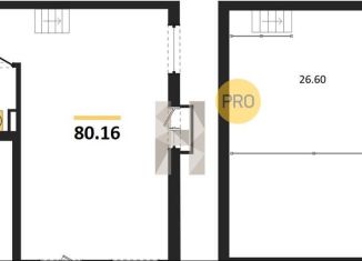 Продам квартиру студию, 80.2 м2, Тульская область, село Каменка, 1