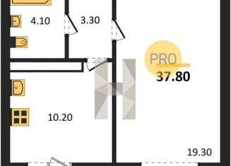 Продам 1-комнатную квартиру, 37.8 м2, Воронеж, улица Серафима Саровского, 181, Коминтерновский район