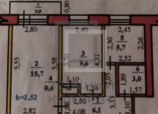 Продается двухкомнатная квартира, 40.6 м2, Стерлитамак, проспект Ленина, 59