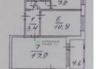 Продается 3-комнатная квартира, 61 м2, Саратов, Фрунзенский район, улица имени И.В. Мичурина, 4