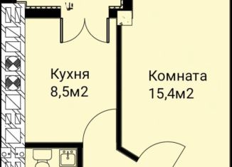 Продажа 1-комнатной квартиры, 36 м2, Калининградская область, улица Аллея Смелых, 204к1