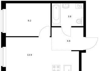 1-ком. квартира на продажу, 31.5 м2, Владивосток, жилой комплекс Босфорский Парк, 9