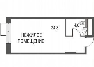 Продам 1-комнатную квартиру, 29 м2, Москва, метро Электрозаводская