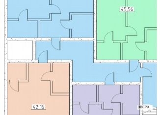 Однокомнатная квартира на продажу, 42 м2, Владикавказ, улица Куйбышева, 134к5, микрорайон Весна