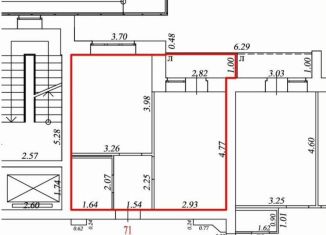 Продажа 1-ком. квартиры, 33.9 м2, Самара, метро Юнгородок, 1-й квартал, 76