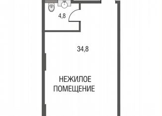 Однокомнатная квартира на продажу, 39.5 м2, Москва, метро Лефортово, Большая Почтовая улица, 24