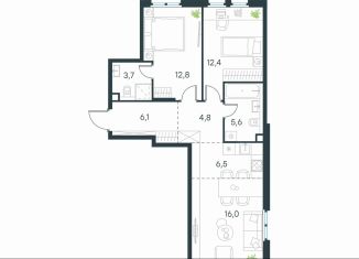 Продаю 2-комнатную квартиру, 67.9 м2, Москва, Нижегородский район