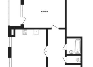 Продается двухкомнатная квартира, 49.5 м2, Тюмень, улица Бориса Житкова, 8к1, Восточный округ