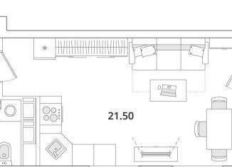 Продается квартира студия, 30.2 м2, Санкт-Петербург, метро Комендантский проспект, Планерная улица, 99