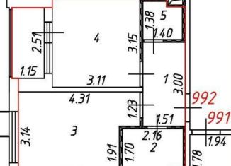 Продается 1-комнатная квартира, 31.7 м2, поселок Битца, Южный бульвар, 5