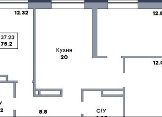 Продаю 3-комнатную квартиру, 75.2 м2, Самара, улица Советской Армии, 214