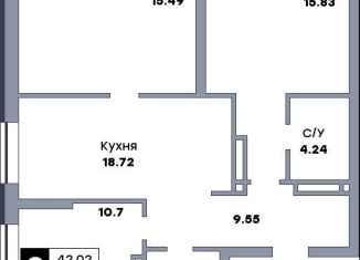 Продается 3-ком. квартира, 78.2 м2, Самара