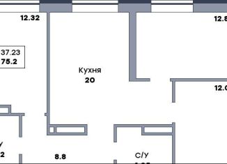 Продается 3-комнатная квартира, 75.2 м2, Самара, улица Советской Армии, 214, Октябрьский район