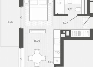 Продаю квартиру студию, 32.7 м2, Алтайский край