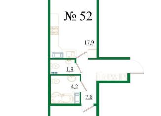 Продается 1-комнатная квартира, 45.8 м2, Гатчина, Медицинский проезд