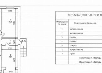 Продам квартиру свободная планировка, 63.1 м2, Московская область, улица 20 Января, 6А