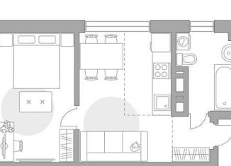 Продается 2-комнатная квартира, 37.3 м2, Республика Башкортостан, улица Менделеева, 158