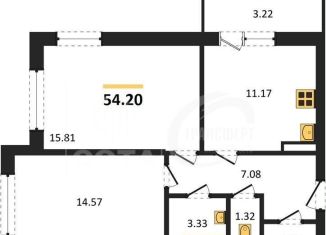 Продажа 2-ком. квартиры, 54.2 м2, Воронеж, Советский район, улица Теплоэнергетиков, 17к3