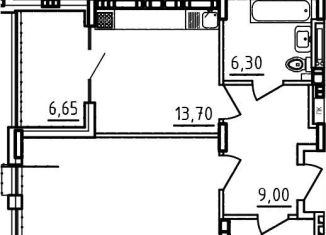 Продажа 1-комнатной квартиры, 58 м2, Ростовская область, улица Седова, 19