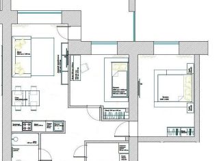 Продаю 3-комнатную квартиру, 84 м2, Екатеринбург, улица Мельникова, 20, метро Динамо