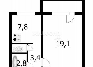 Продажа 1-ком. квартиры, 34.2 м2, Новосибирск, метро Площадь Гарина-Михайловского, Ельцовская улица, 37