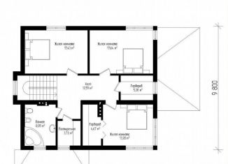 Продам дом, 216 м2, посёлок Голубево, Алмазная улица, 25