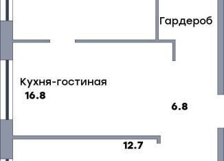 Двухкомнатная квартира на продажу, 58.3 м2, Самара, метро Безымянка