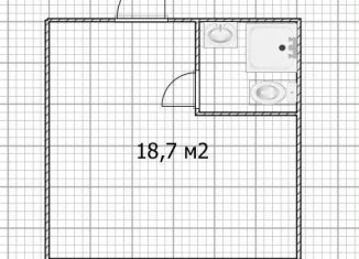 Квартира на продажу студия, 18.7 м2, Москва, 2-я Вольская улица, 20, ЮВАО