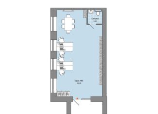 Продается помещение свободного назначения, 59 м2, Удмуртия, улица Строителя Николая Шишкина, 11/3