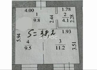 Продажа 1-ком. квартиры, 38.2 м2, Благовещенск, Северная улица, 170