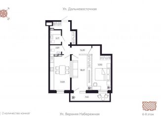 Продаю 2-ком. квартиру, 80.9 м2, Иркутск, Октябрьский округ