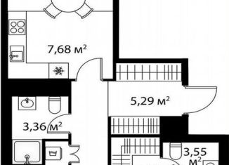 Продажа 2-ком. квартиры, 73.6 м2, Москва, район Москворечье-Сабурово