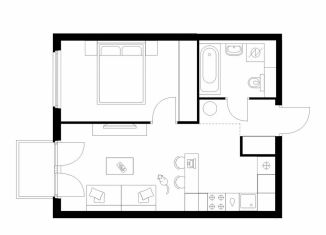 Продается однокомнатная квартира, 40.3 м2, Москва, САО