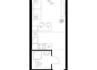 Продается квартира студия, 21.1 м2, Москва, метро Речной вокзал